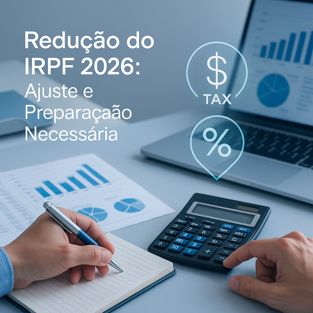 Redução do IRPF a partir de 2026: Prepare sua Empresa para as Mudanças Fiscais